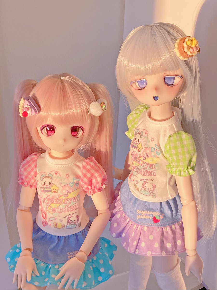 mumy_0616's tweet image. おはようございます🎀  #おはドル  #おぺちゃんこ  #すやすや服  #もふアイ