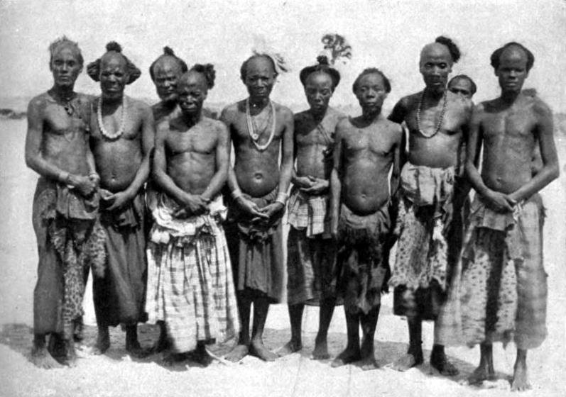 1905 photo of Elders from the Luba Kingdom in present day South West DRC. Their people invented the first computer, the Lukasa.