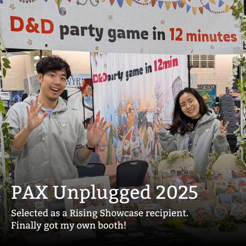 My journey with PAX Unplugged through the years: