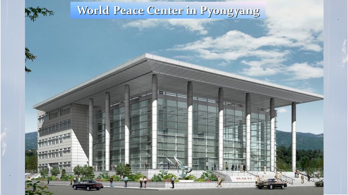 ukUPF's tweet image. On this day in 1991. Rev Dr Sun Myung Moon and Dr Hak Ja Han visited North Korea. Antonio Betancourt on how the visit was made possible. It was a beginning of the North East Asia Peace Initiative. See uk.upf.org/upf-founders-1… The World Peace Centre in Pyongyang was established…