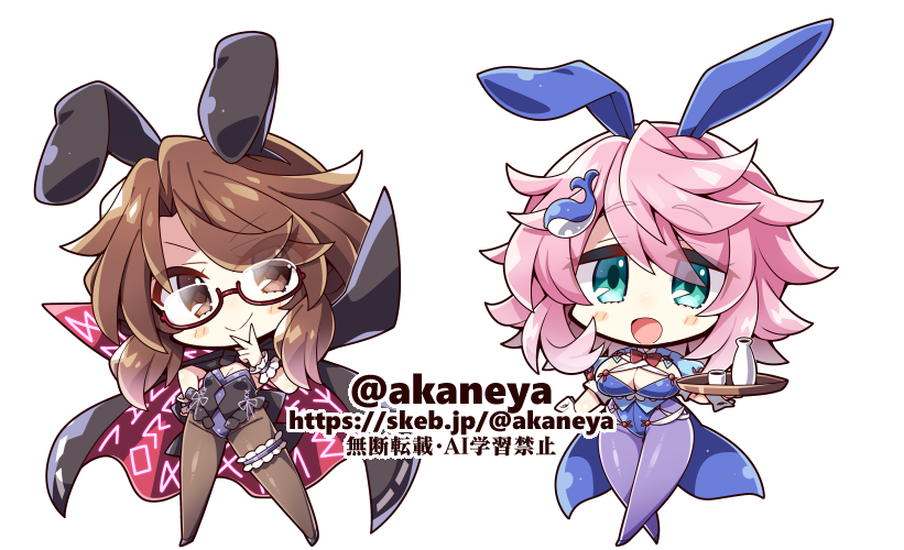 akaneya's tweet image. skeb納品しました
東方Project/奥野田美宵・宇佐見菫子
skeb.jp/@akaneya/works… #Skeb #Commission @skeb_jpより