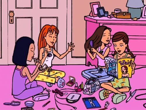 The whole girl groupchat is getting together tonight for hot tub and wine sleepover 🗣️🗣️🗣️ first time all together in like a year 🥺