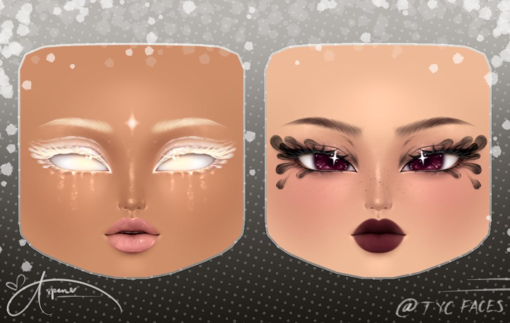Idelisc_rblx's tweet image. some recent makeup faces ₍^. .^₎Ⳋ

#ROBLOX #robloxugc #robloxdev