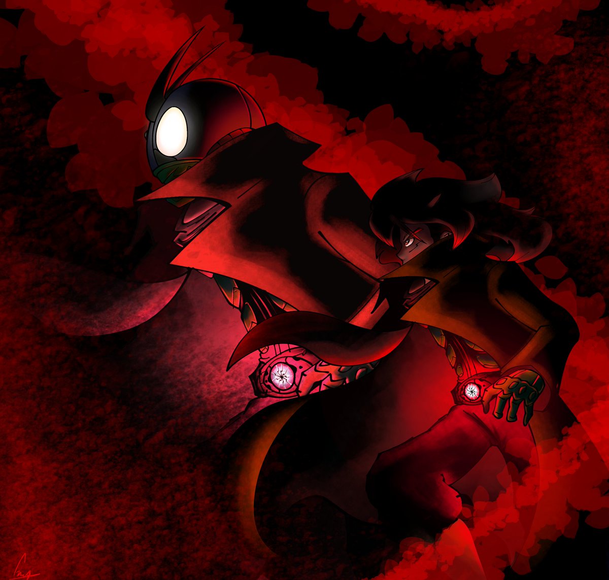 GameblastASBR's tweet image. SHIN

Old sketch i decided to finish real quick

#KamenRider #ShinKamenRider #tokusatsu #fanart