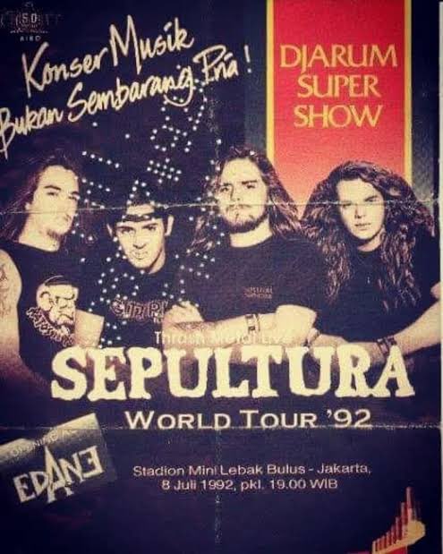 Duka cita mendalam atas berpulangnya Ecky Lamoh, mantan vokalis Edane album ‘The Beast’ yang pernah membuka konser <a href="/sepulturacombr/">SEPULTURA</a>