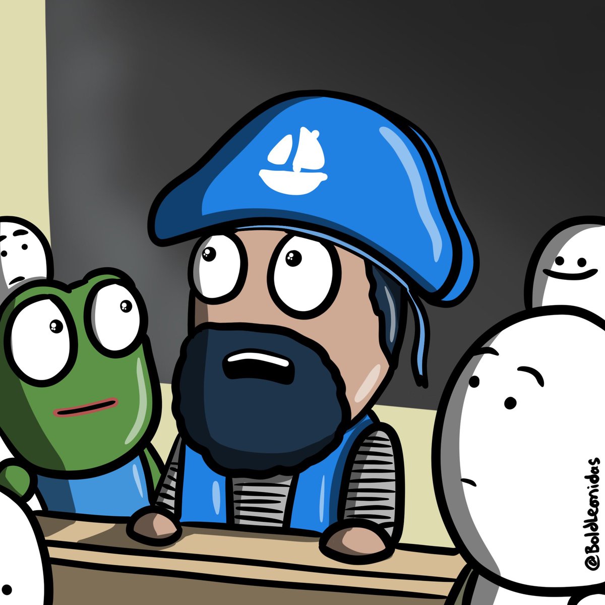 boldleonidas's tweet image. NFTs were more fun than memecoins.