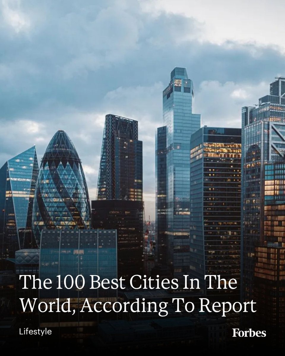 Forbes's tweet photo. Looking for the best cities in the world to live or visit? What about the best cities to live in the U.S.? A new report from Resonance—a global consultancy—and research partner Ipsos has the answers. https://t.co/5GjJTo7xol (Photo: Getty Images) https://t.co/XOv7MJGJSO