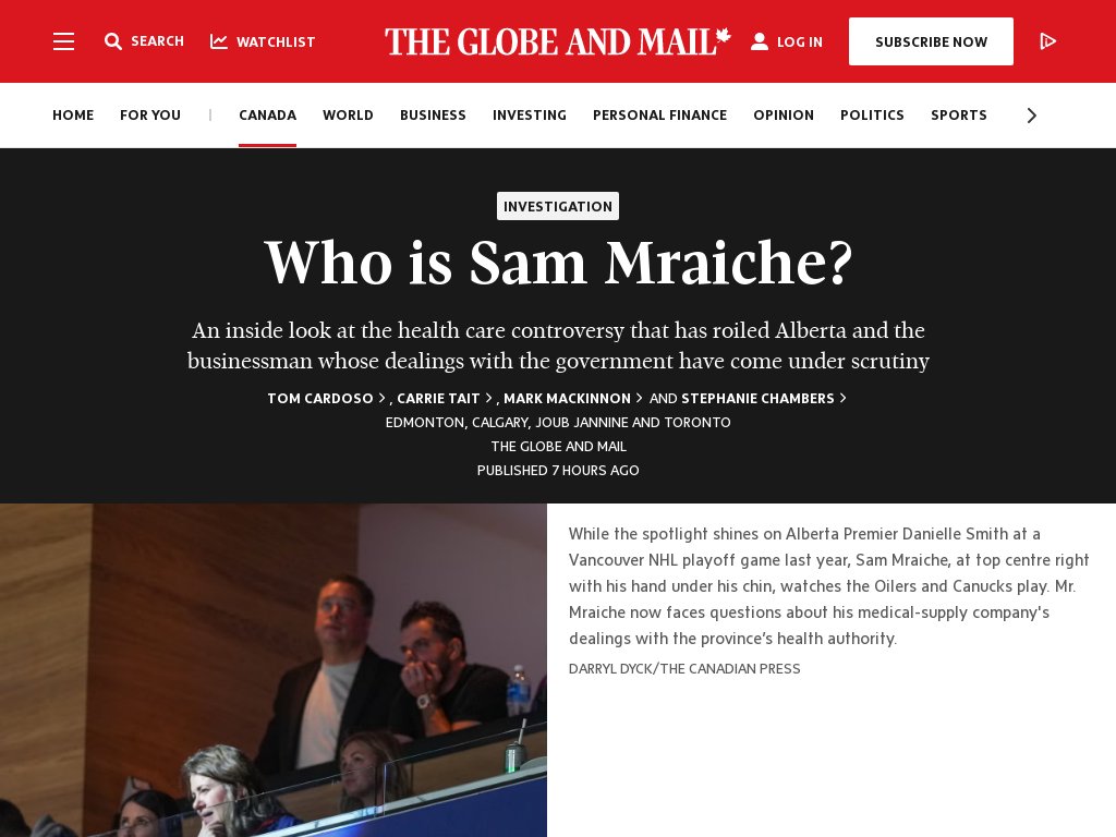 sherlockeditor's tweet image. 🇨🇦 Every Albertan, and Canadian, needs to read this backgrounder on the corruption in the Danielle Smith UCP government of Alberta around heathcare, the CorruptCare scandal ... so here&apos;s an archive version without pay wall: archive.today/7OduC