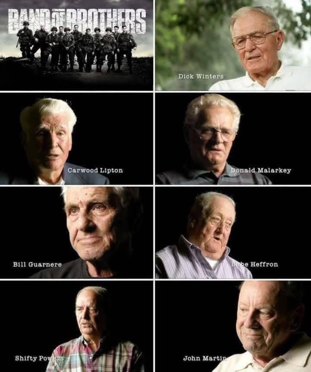Just a few of the real heroes from Easy Company 😎
