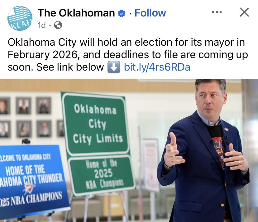 CatherineAnne42's tweet image. OKC‼️‼️⬇️⬇️ Holt seems like a Rino to me- anyone running against him??