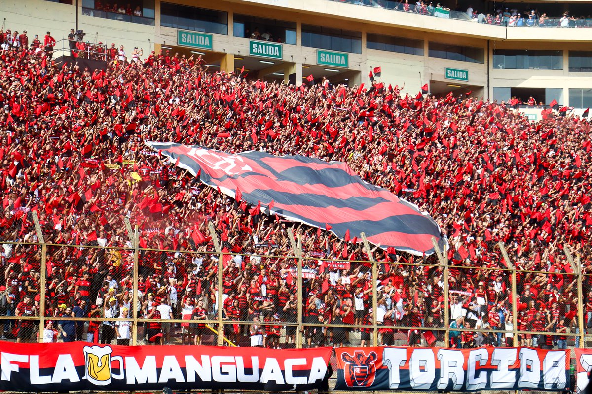 Monumental, em Lima, virou a casa do Flamengo! Duas finais: dois títulos da Libertadores!

Foto: Gilvan de Souza / Flamengo