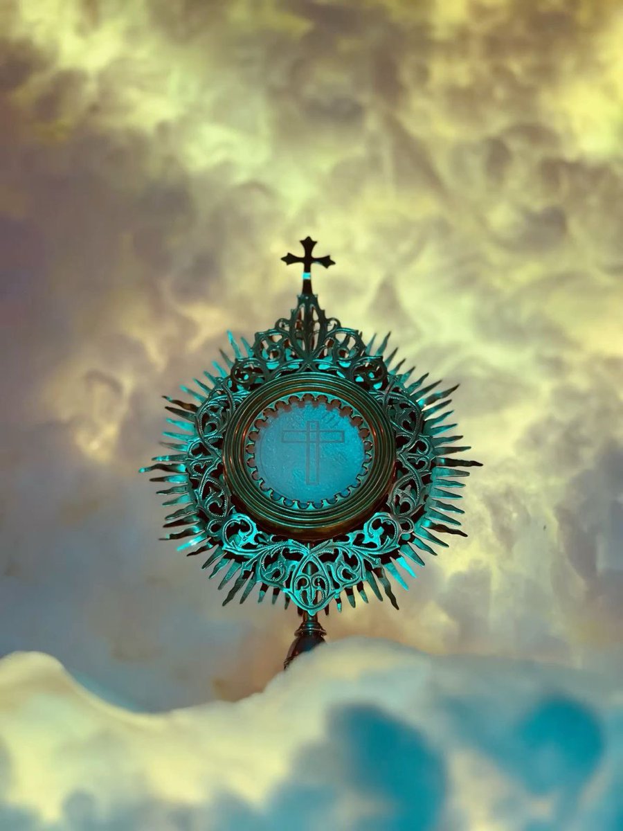 BillArnoldTeach's tweet image. Every church has music, sermons, and lights.
Only one has this.
The Real Presence of Christ.