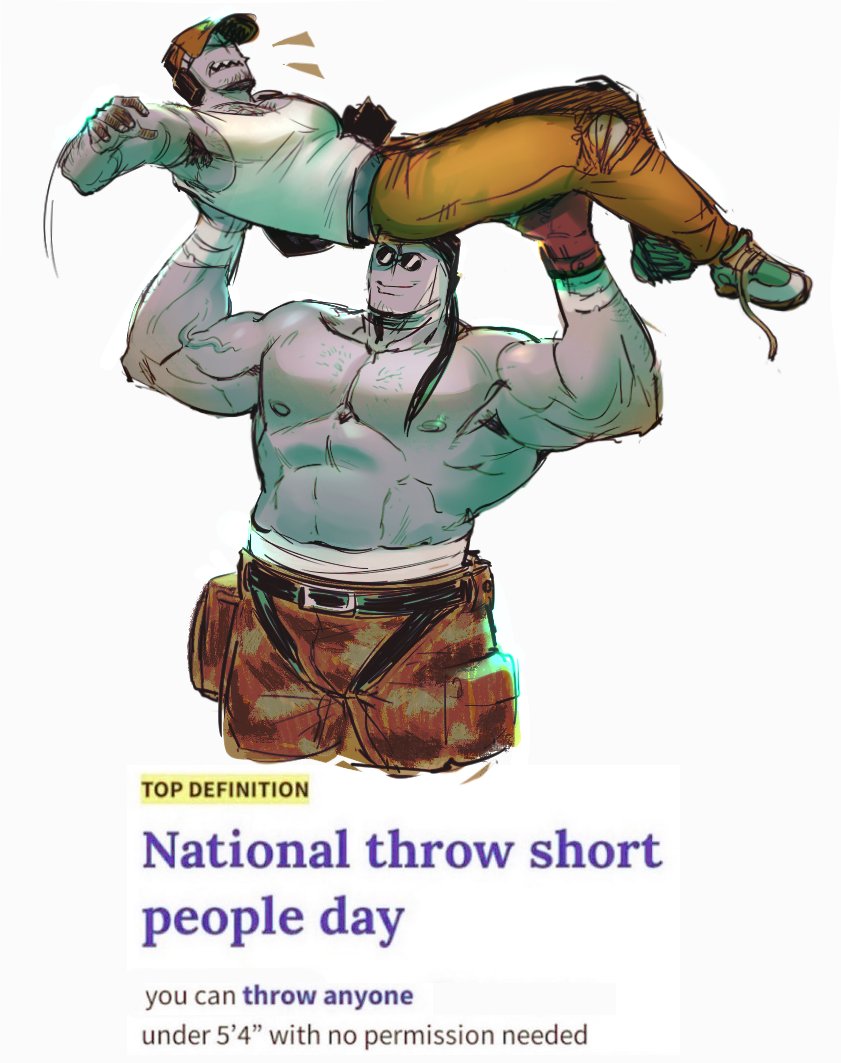 throw short people day