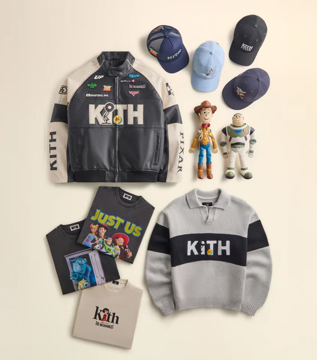 2025年 12/5 発売】 KITH x PIXAR コラボコレクション (キス ピクサー