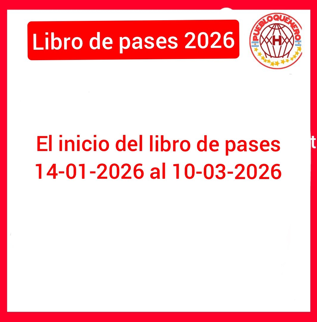 puebloquemero's tweet image. #Huracan 👉 inicio libro de pases 2026
seguínos puebloquemero 
#VamosGlobo #elglobo
#HuracánYNadamas
@CAHuracan @ElOjo_Huracan
@73afernandez @Patrici42719114 @LaVozQuemeraOK@Quemeros_ @Quemerizados