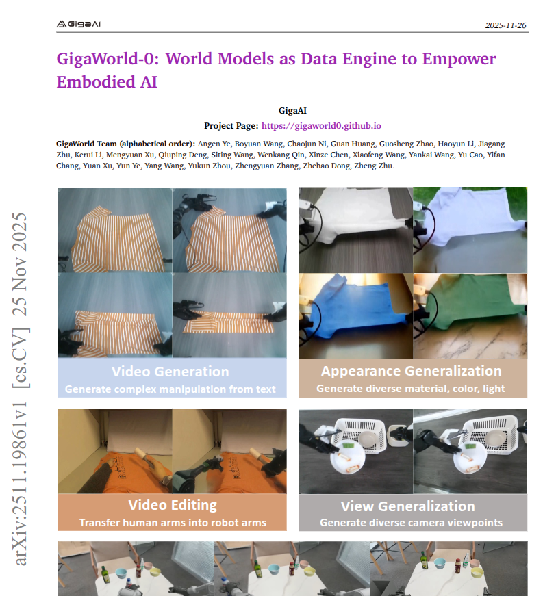 GigaWorld-0 capabilities