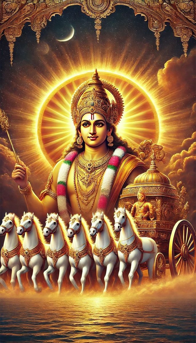 दिल में विश्वास हो तो अंधकार भी प्रकाश बन जाता है — जय सूर्यदेव.
सूर्यदेव की भक्ति में जो झुकता है, उसका भाग्य उठ खड़ा होता है.
 सूर्य की रोशनी सिर्फ शरीर को नहीं, आत्मा को भी शक्ति देती है.
सुबह की पहली किरण ही नहीं, हर कदम पर सूर्यदेव का आशीर्वाद..🙏🚩🚩

जय श्री सूर्य देव 🙏💗