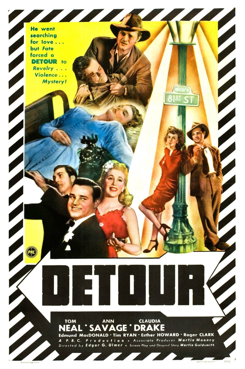 #MovieChallenge Detour, a film noir classic.