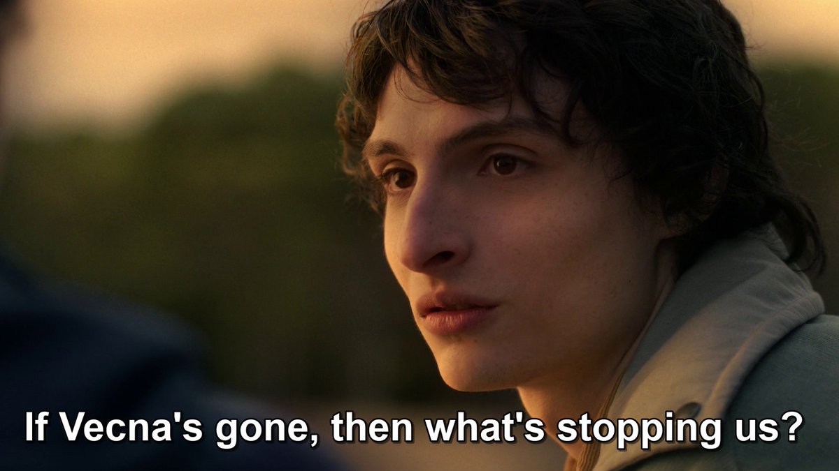 _hellshee_'s tweet image. this is not a throwaway line. it&apos;s the narrative posing a question it means to answer later in the story.