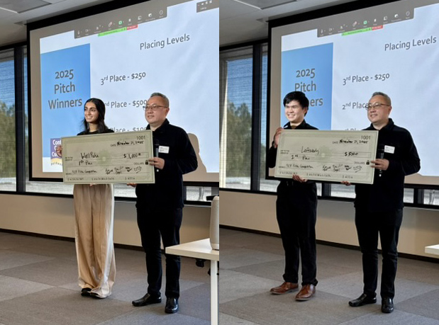 cocoherald's tweet image. Future Founders: Community college students win cash prizes at entrepreneurship showcase 
DVC teams win all four prizes in The 4CD Business Pitch Competition
contracostaherald.com/future-founder…
#4CD #CCC #DVC #LMC #PitchCompetition #Entrepreneurship #StudentInnovation