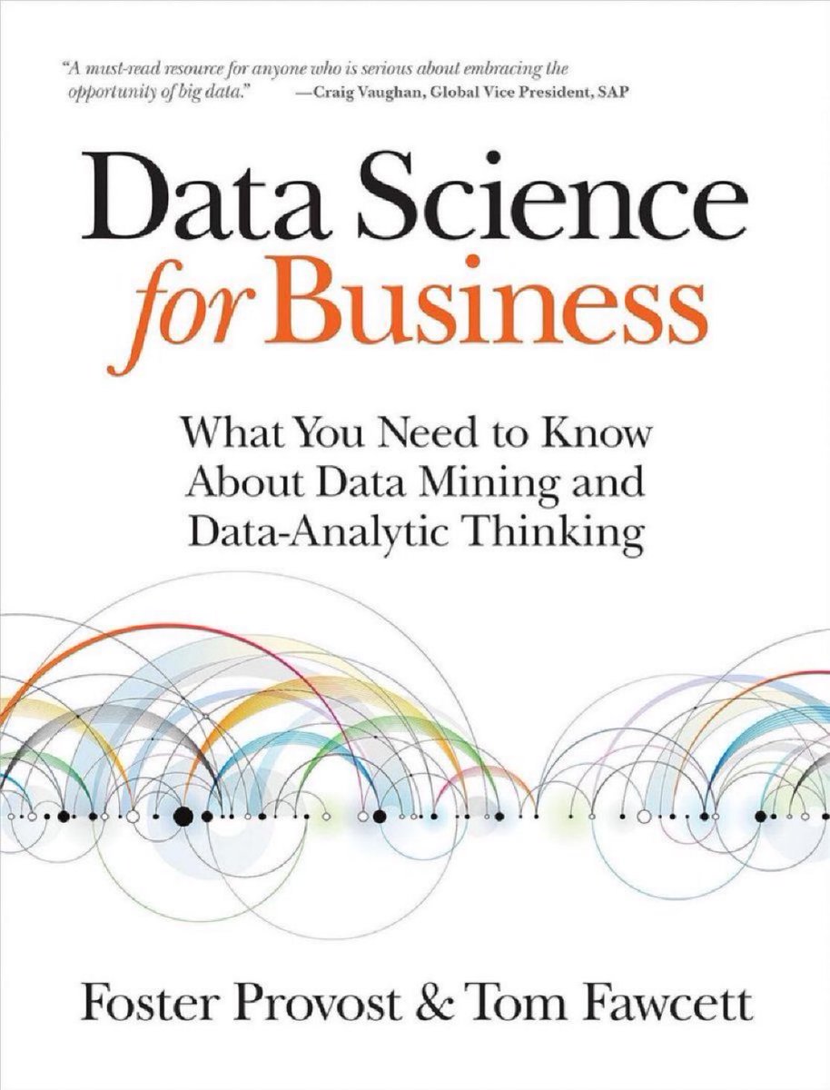 KirkDBorne's tweet image. #DataScience for Business — What You Need to Know about #DataMining and Data-Analytic Thinking: amzn.to/3dRgs18
————
#BigData #AI #MachineLearning #DataLiteracy #AnalyticThinking #BusinessAnalytics #DataAnalytics #DataScientists #Analytics #DataLeadership @LeadershipData