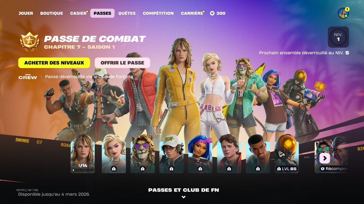 FenixProject_'s tweet image. 4 passes de combat à gagner pour la nouvelle saison de Fortnite !  
Pour participer : 
-❤️ Like &amp;amp; 🔁 RT ce tweet 
-✅ Follow @FenixProject_ 
-🫂Identifie un ami en commentaire

Tirage au sort le 03/12 🎁