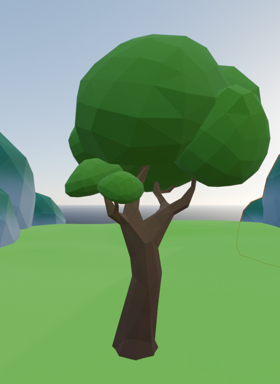 Getting into more complex tree structures. what oak looks better?🌳🌳 #lowpoly