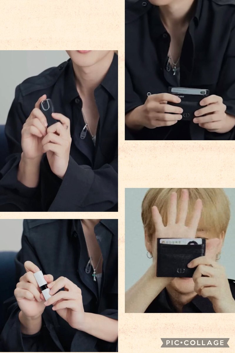 まさかジミンちゃんのバッグの中身を見られる日が来るなんてね👜𓂃