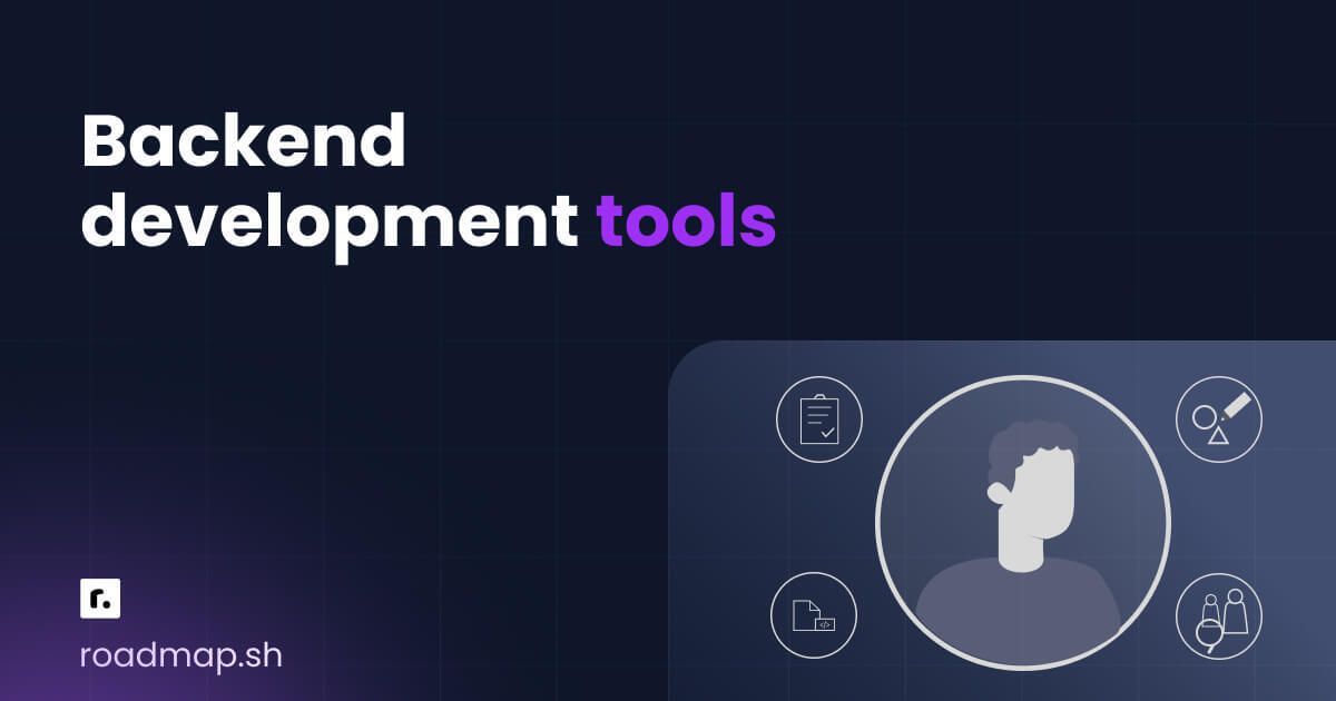roadmapsh's tweet image. Boost your productivity and streamline your workflow with the essential tools every backend developer needs to master. 

roadmap.sh/backend/develo…