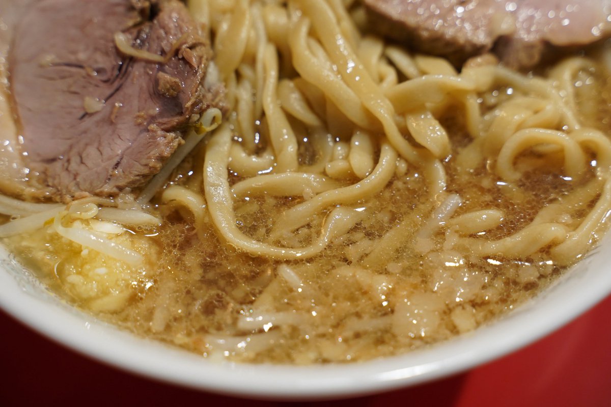 jirolianriku's tweet photo. ㊗️ラーメン二郎名古屋大曽根店㊗️
東海地方初のラーメン二郎
開店おめでとうございます！！
すっきりした中にも旨みが強くてごくごく飲んでしまうスープです。
愛知県民に真の「ラーメン二郎」を知らしめてください。 https://t.co/OpPdYvDNV2