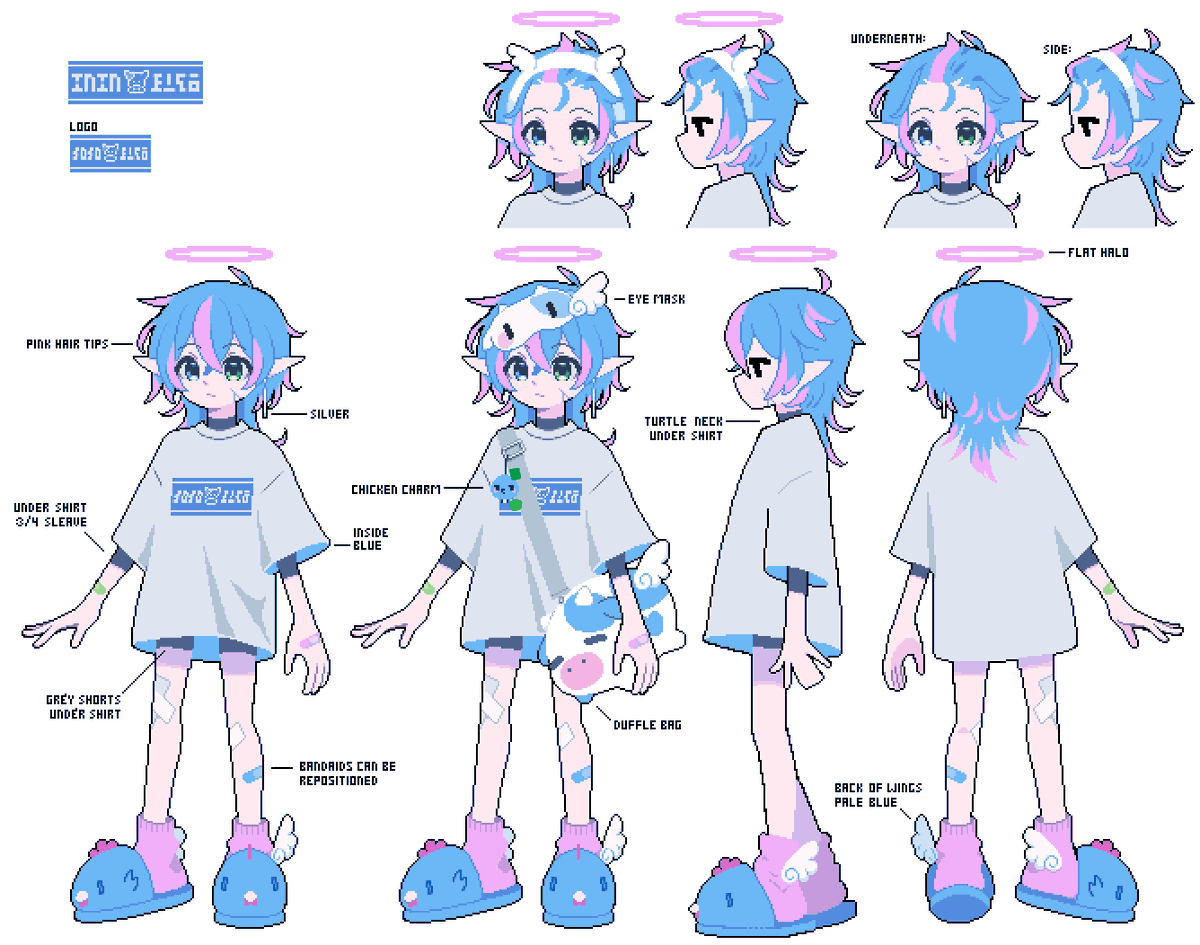 the debut was amazing! Thank you all for coming and making it such a fun time! ;w; For those asking for the reference sheet for my new design, here it is! Make sure to tag any fanart with #sunflowerarchive. I'll be checking the tag regularly!