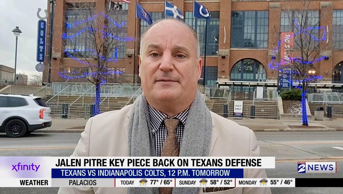AaronWilson_NFL's tweet image. INDIANAPOLIS -- Previewing #Texans vs. #Colts tonight @KPRC2 and a trip to @stelmo