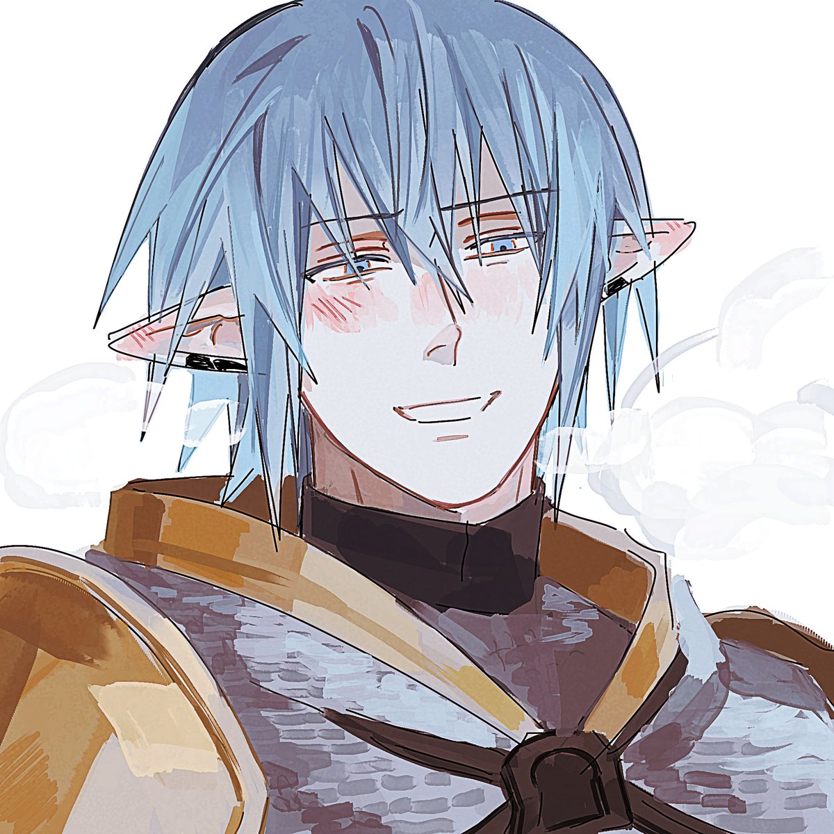 vermyholy's tweet image. Doodle..s...friend edition..^__^((coughs up blood))  #ff14 #ffxivart