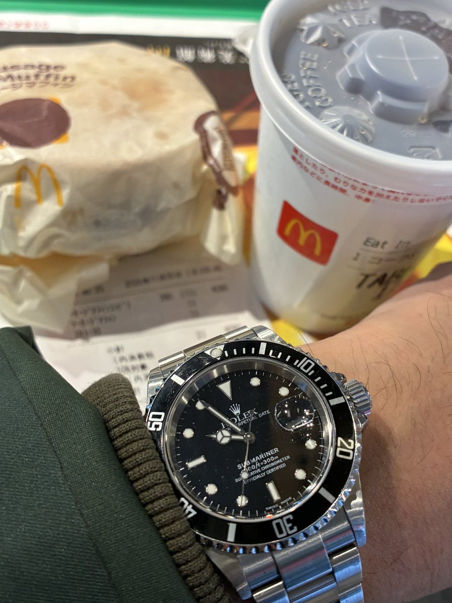 おはようございます😃
朝マック東京🗼40円高いんですが、、、
さて何処行こうかな〜