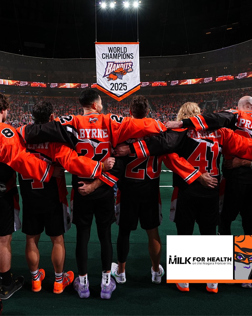 To hang in the rafters forever. 🏆

See tonight's Banner Raising Ceremony photo » bit.ly/440CSs9