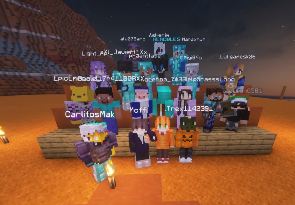 En poco tiempo estamos haciendo un increíble clan en DiosesMC.
Mañana seguimos con todo después de los Squid.
Gracias chicos c: