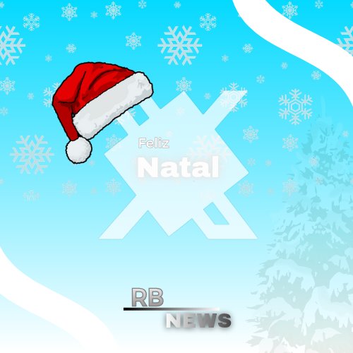 Roblox_NewsX's tweet image. 🎄✨ COMUNICADO OFICIAL 

A RBNewsX tem o prazer de anunciar, de forma antecipada, a sua nova logo especial de Natal! Pensada com muito carinho, criatividade e espírito natalino, a nova identidade visual será utilizada durante o período comemorativo, simbolizando renovação, união…