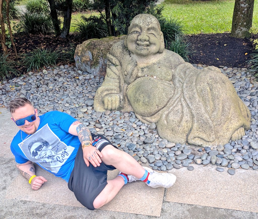 MiKeMcDnet's tweet image. The #SouthFlorida @MortalKombat #Kommunity Koming together to hang out w/ @ToastyStudios_, while he escapes the Great White North for a bit.  Hanging out and enjoying the verdant @morikamimuseum &amp;amp; #Japanese #Gardens.
#MortalKombat #Bonsai #Bamboo #anhinga #DelrayBeach #BocaRaton