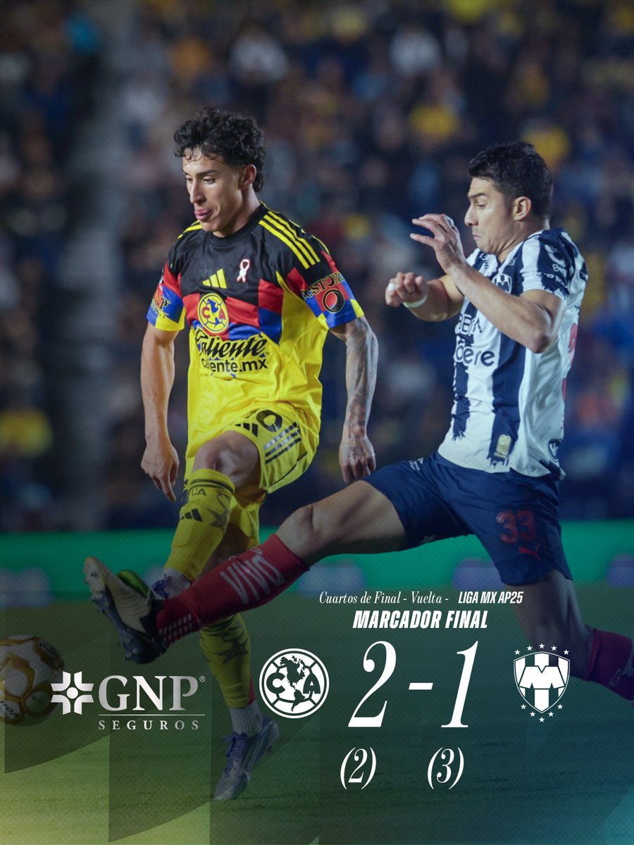 ClubAmerica's tweet image. Finaliza nuestro torneo.
Gracias a toda nuestra afición por estar con nosotros en cada paso del camino.

@GNPseguros
#Viviresincreíble