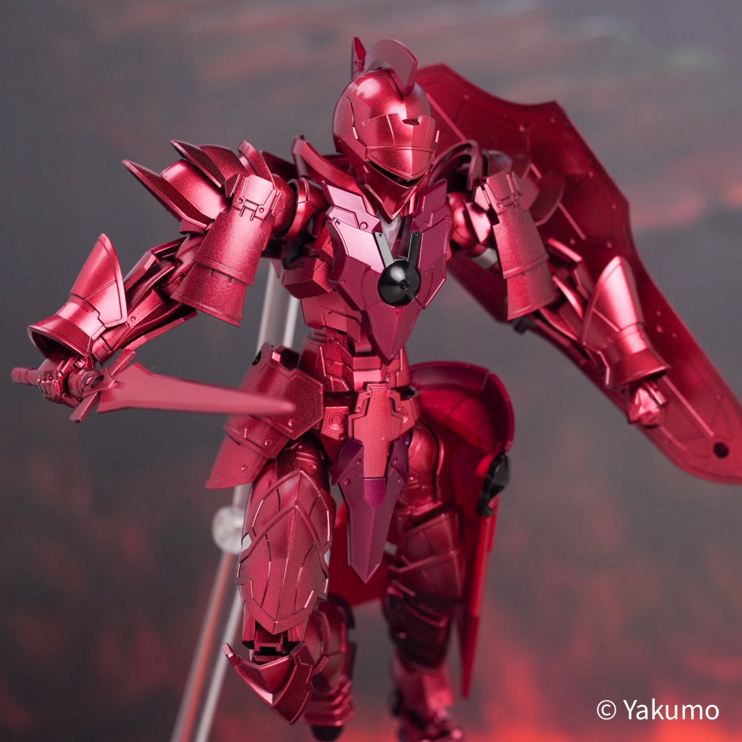 30MF ヴァーミリオンナイト 完成しました。 重装感を出すために