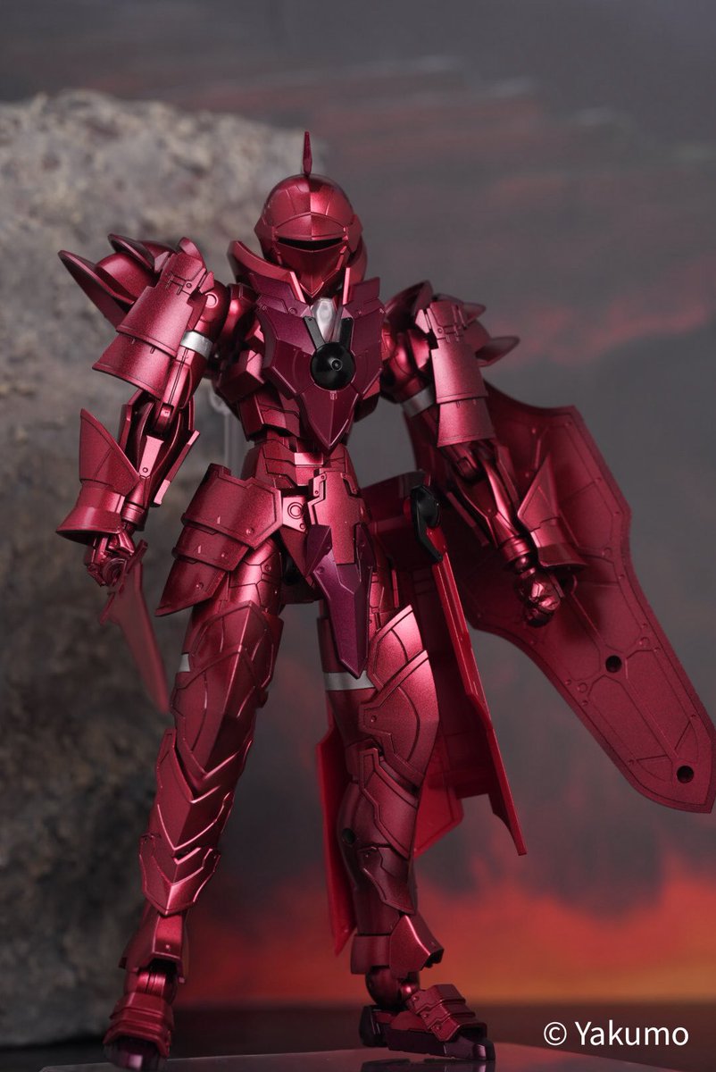 30MF ヴァーミリオンナイト 完成しました。 重装感を出すために