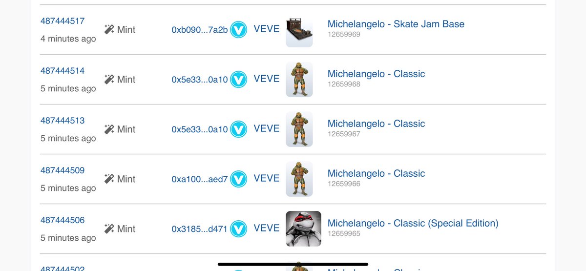 No way. After 6 pulls 2 se even more lucky than me 🦋☃️🤯. <a href="/veve_official/">VeVe | Digital Collectibles</a> <a href="/InformMint/">Inform-Mint</a> <a href="/RealRandyChavez/">Randy Chavez ⭕</a> <a href="/OG_Vault/">OG Vault</a>