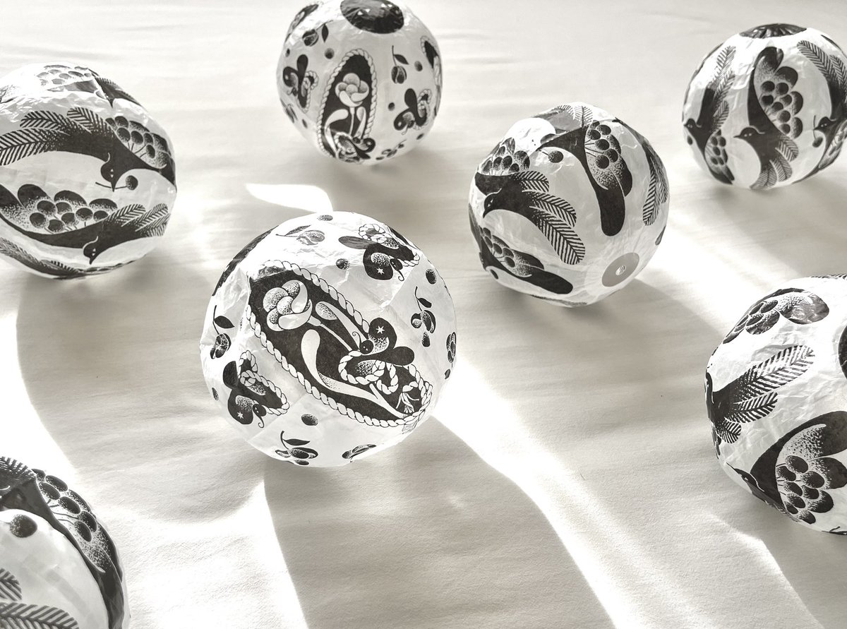 tac_kk's tweet image. いい紙風船できた🎈