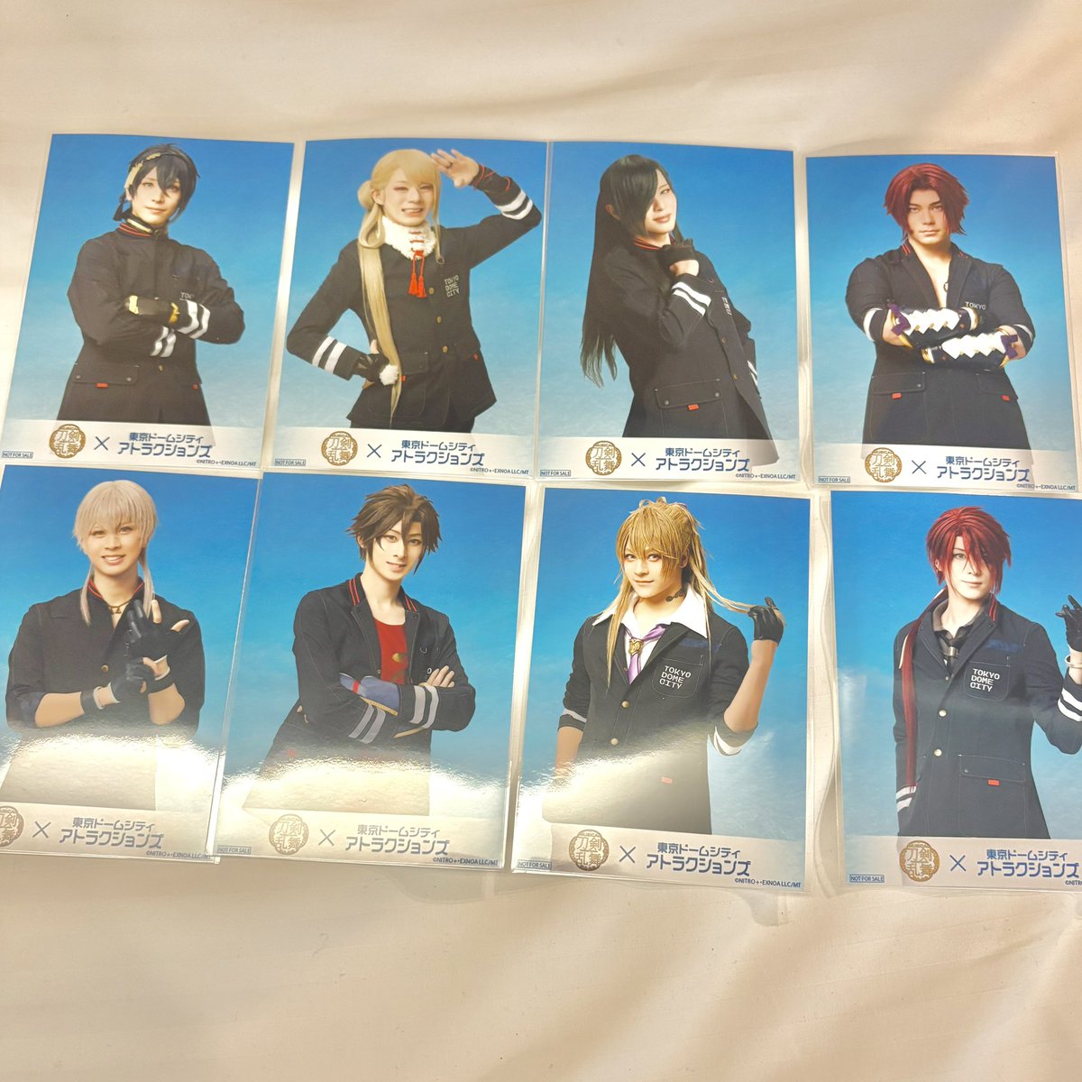 ktkn__0144's tweet photo. 【交換】ミュージカル刀剣乱舞　東京ドームシティアトラクションズ
コラボフード特典ブロマイド

《譲》
三日月、今剣、青江、蜻蛉切、鶴丸、御手杵、小竜、後家

《求》
大慶>>>笹貫

友人分です。
本日TDCまたはぴゅあくる現地での手渡し交換希望です。
お気軽にお声掛けくださいませ。 https://t.co/NQsP7DQhK4
