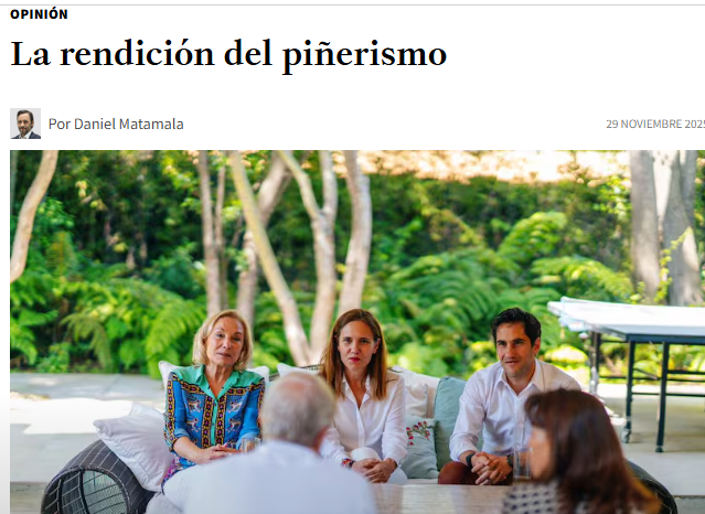 🔹Parece que el amiguito Daniel Matamala esperaba que la familia Piñera Morel respaldara a la candidata comunista y su coalición.

Los mismos que buscaron destituir dos veces a Sebastián Piñera, los mismos que lo trataron de violador sistemático de DDHH.

Ay Danielito 🤡