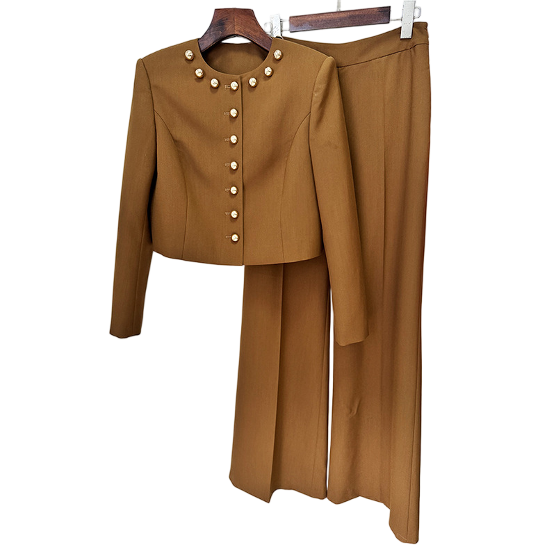 Aloysroland's tweet photo. 2025 European and American celebrity fashion new round neck simple button decoration short jacket long two-piece set  #celebrityfashion #simplebutton #decoration #shortjacket #twopieceset #longdresses #short #womensfashion #women #womenswear #womenjacket #womensuits https://t.co/YVBx8ZMnCg