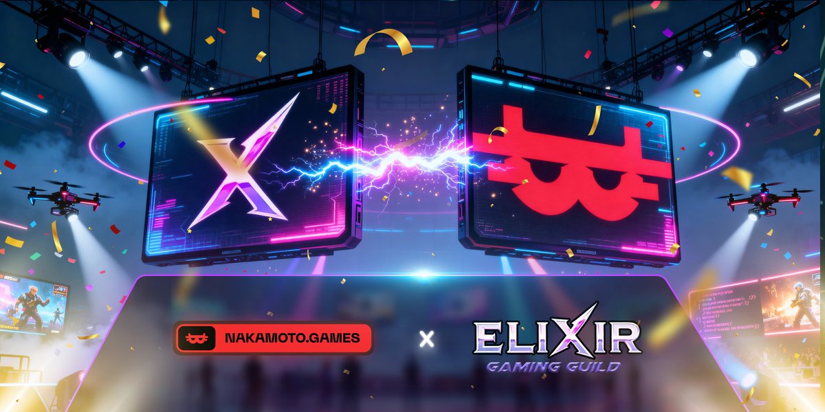 NakamotoGames's tweet photo. 🚀 Nakamoto Games x @ElixirGuild - GAME NIGHT IS ON! 🎮🔥
A brand-new tournament is dropping, and it’s time to dominate Zombie Outcast!
Nakamoto Games is proud to collaborate with @ElixirGuild for an epic Web3 gaming showdown, packed with action, rewards, and a full community takeover.
🧟♂️ Featured Game: Zombie Outcast
Can you survive, climb the leaderboard, and outplay the entire lobby?
💰 Total Prize Pool: $300 in Cash Rewards
🏆 Reward 1 - Tournament Rankings
🔹 Top 20 gamers will split $225 based on final leaderboard position.
🎟️ Reward 2 - Raffles
🔹 5 raffle prizes of $5 each, exclusively for tournament participants outside the Top 20.
🎥 Reward 3 - UGC Content Creator Challenge
🔹 5 winners of $10 each for the best content showcasing Zombie Outcast gameplay.
🕠 Event Time
📅 18 November
⏰ 5 PM UTC
🎮 How to Join the Tournament
1⃣ Join the official @ElixirGuild Discord
2⃣ Follow the Tournament Instructions
3⃣ Prepare your Gear
4⃣ Jump into Zombie Outcast
Play, dominate, collect rewards.
All details, rules, and participation links are available inside the @ElixirGuild Discord. $NAKA