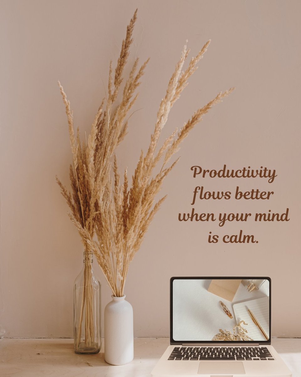 MkhanVA's tweet image. Protecting your energy is essential. Setting boundaries allows you to concentrate on what truly matters. A peaceful mind achieves more than a stressed one ever will. 

#ProductivityMindset #WorkSmart #FocusOnWhatMatters