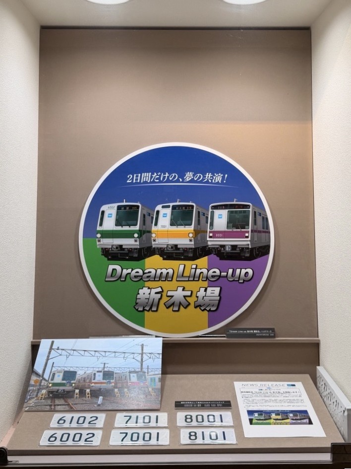 展示替え：常設展歴史コーナー】 先月開催された車両撮影会「Dream