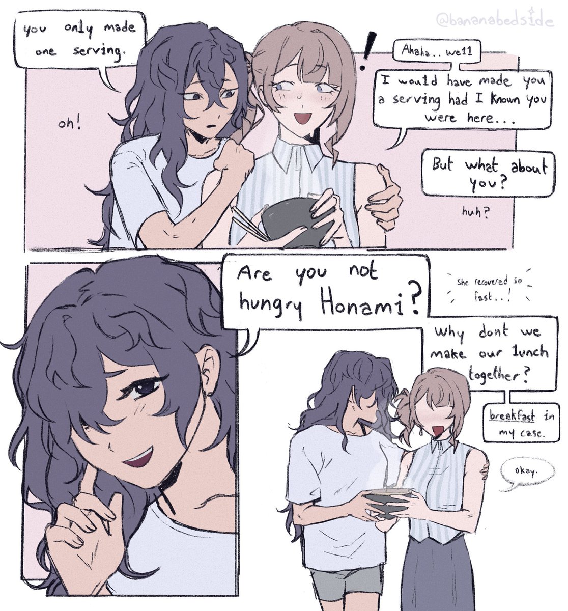 BananaBedside's tweet image. polyamory yuri (1/2)